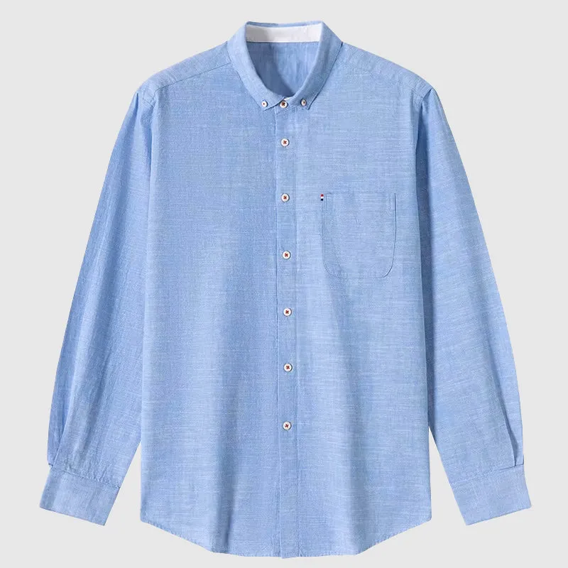 Alexander James Linen Button-Up
