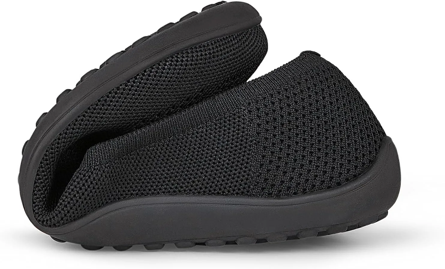 Arromic Wide Toe Box Ballet Flats Shoes for Women Slip on Knit Dressy Shoes Washable Soft Ballerina Lightweight Ladies Walking Flat