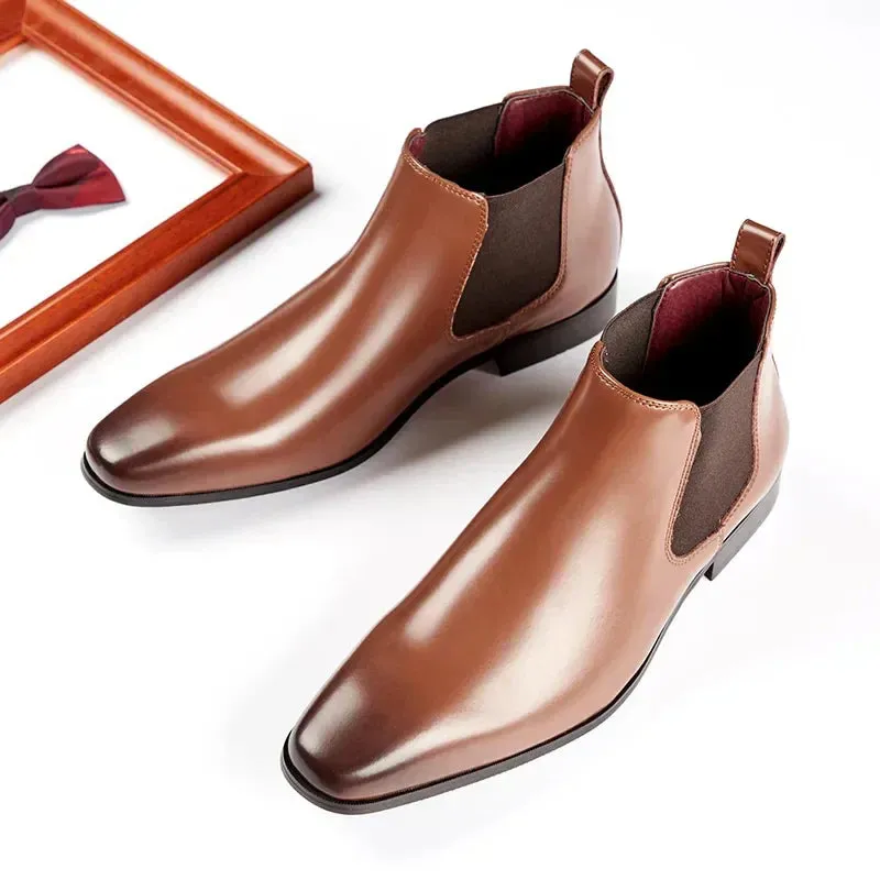 Autumn Winter Handmade Men Boots
