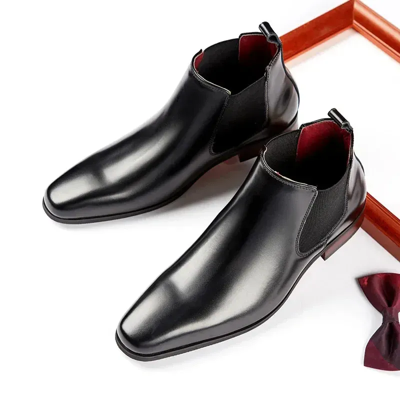 Autumn Winter Handmade Men Boots