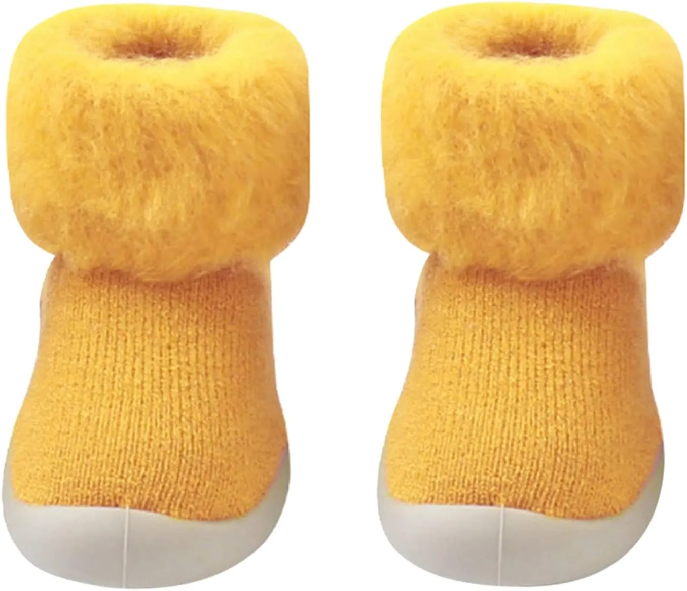 Baby Boys' Shoes,Baby Girls Kids Solid Knit Stocking Socks Shoes Slipper Soft Warm Boys Sole Rubber Shoes Kawaii Shoes
