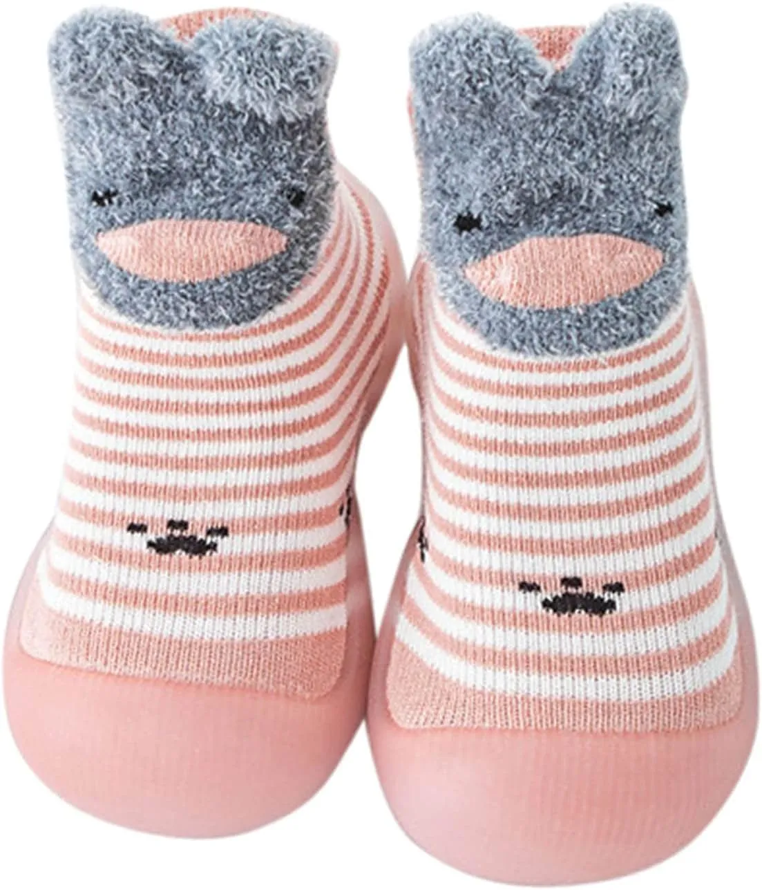Baby Shoes Children Todller Shoes Autumn Winter Boys Girls Floor Sports Shoes Socks Shoes Flat House Shoes B