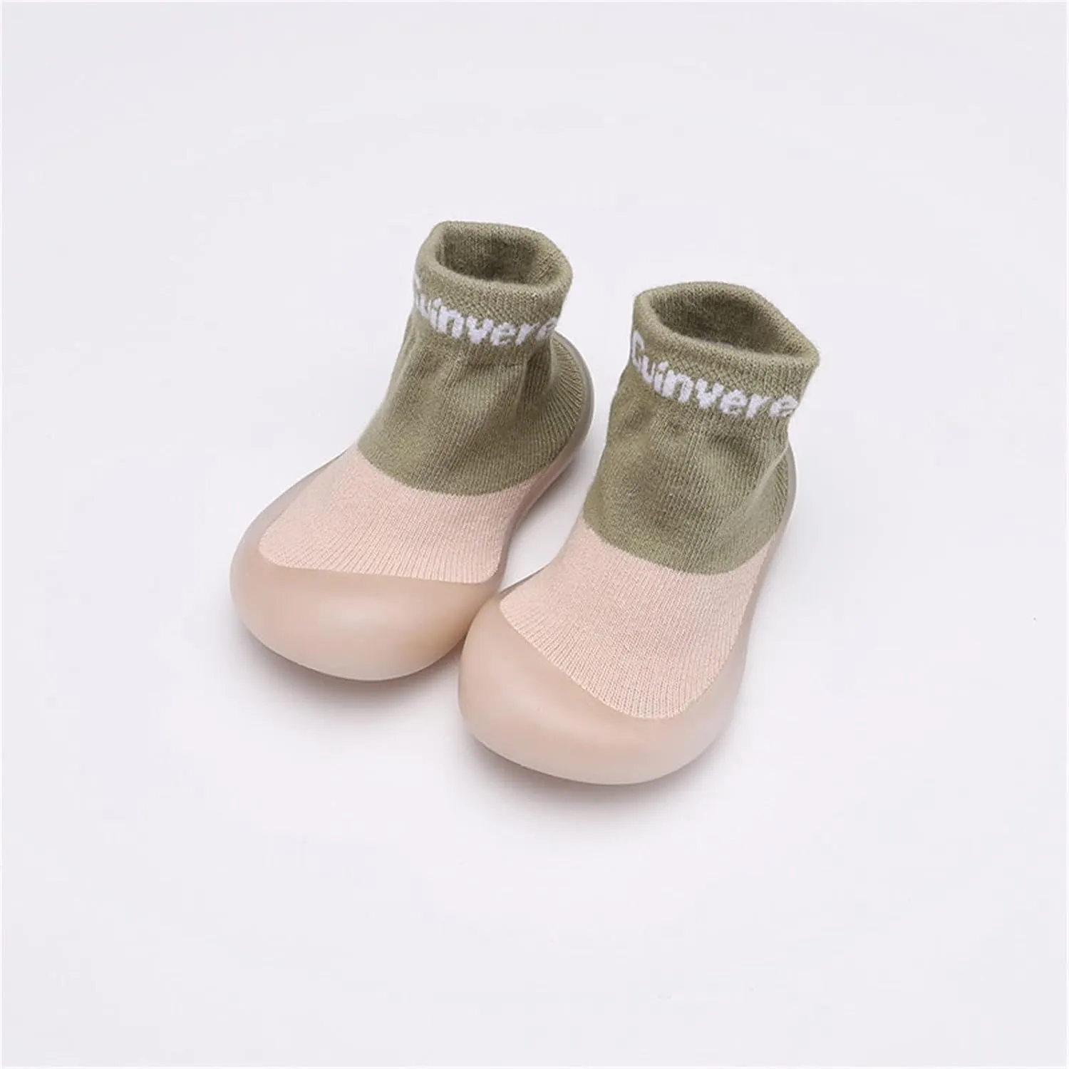 Baby Sock Shoes,Toddler Baby First Walkers Socks Shoes Cartoon Animals Elastic Non-Slip Baby Shoes Baby Booties