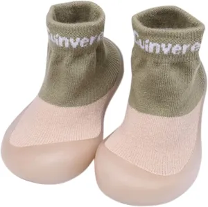 Baby Sock Shoes,Toddler Baby First Walkers Socks Shoes Cartoon Animals Elastic Non-Slip Baby Shoes Baby Booties