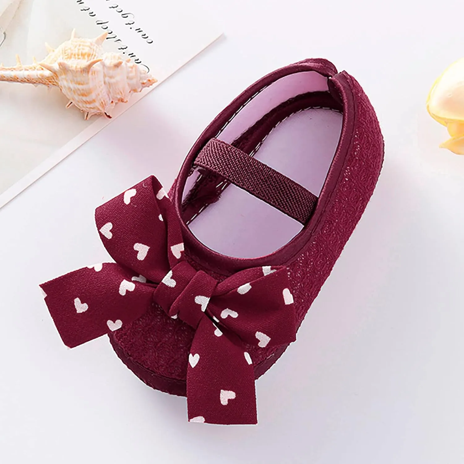 Ballet Shoes for Girls Classic Wearproof Toddler Baby Loafers Shoes Chic Comfortable Flattering Ballet Shoes