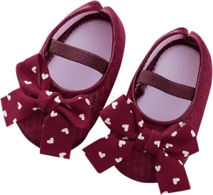 Ballet Shoes for Girls Classic Wearproof Toddler Baby Loafers Shoes Chic Comfortable Flattering Ballet Shoes