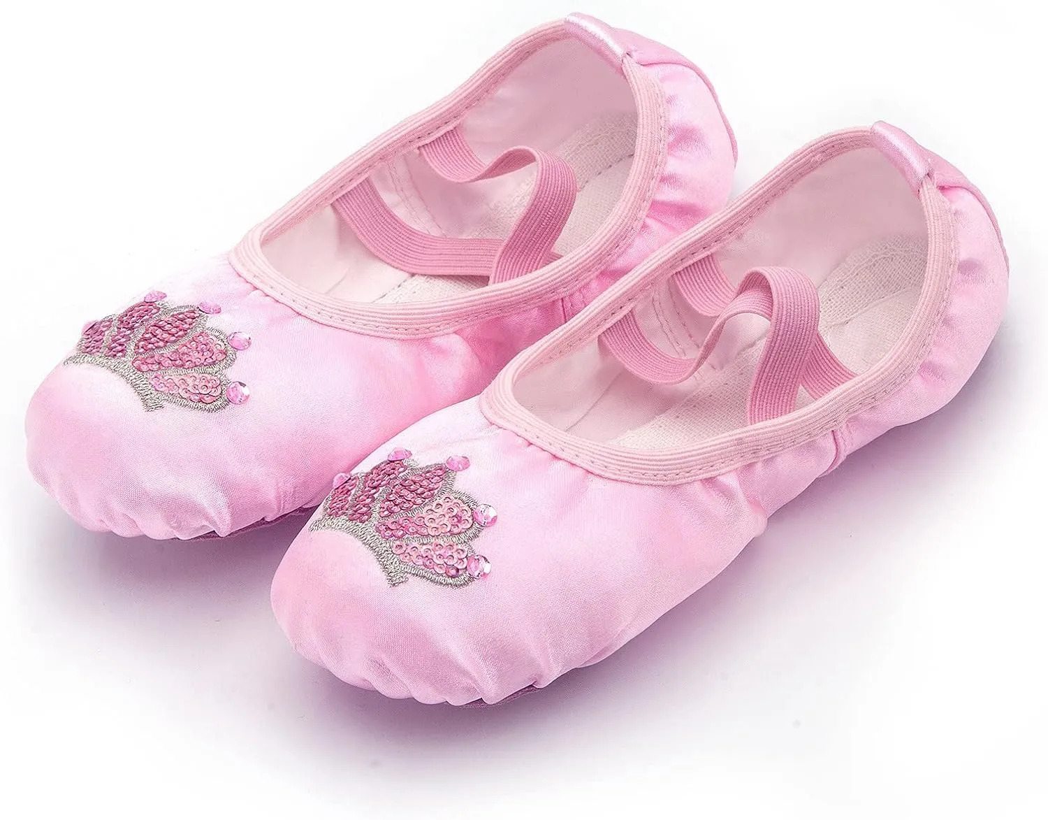 Ballet Shoes for Girls Toddler Ballet Slippers Highly Elastic Canvas Shoes Girls Ballerina Dance Shoes Flats Shoes