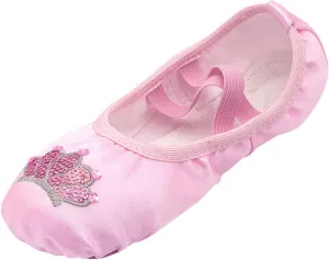 Ballet Shoes for Girls Toddler Ballet Slippers Highly Elastic Canvas Shoes Girls Ballerina Dance Shoes Flats Shoes