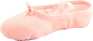 Ballet Shoes for Girls Toddler Dance Shoes Ballet Flats Canvas Ballerina Shoes for Kids Ballet Slippers