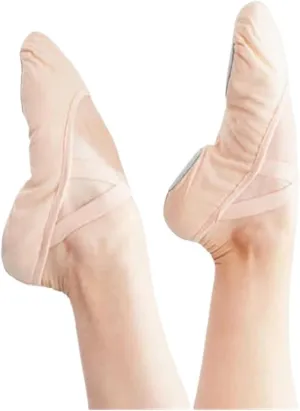 Ballet Shoes Women Ballet Shoes Dance Adult Children Ballet Slippers Soft Sole Professional Canvas Dance Training Shoes for Ballet for Girls Toddler Ballet Slippers(Pink,44)