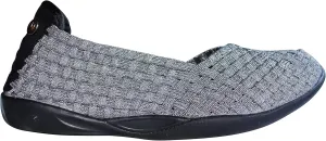 Bernie Mev Catwalk Women's Flat Shoes (42 EU, Pewter, Numeric_10_Point_5)