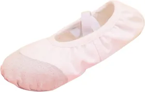 Canvas Ballet Shoes Highly Stretch Girls Boys Ballet Slippers Split Sole Yoga Dance Shoe with Elastic for Kids