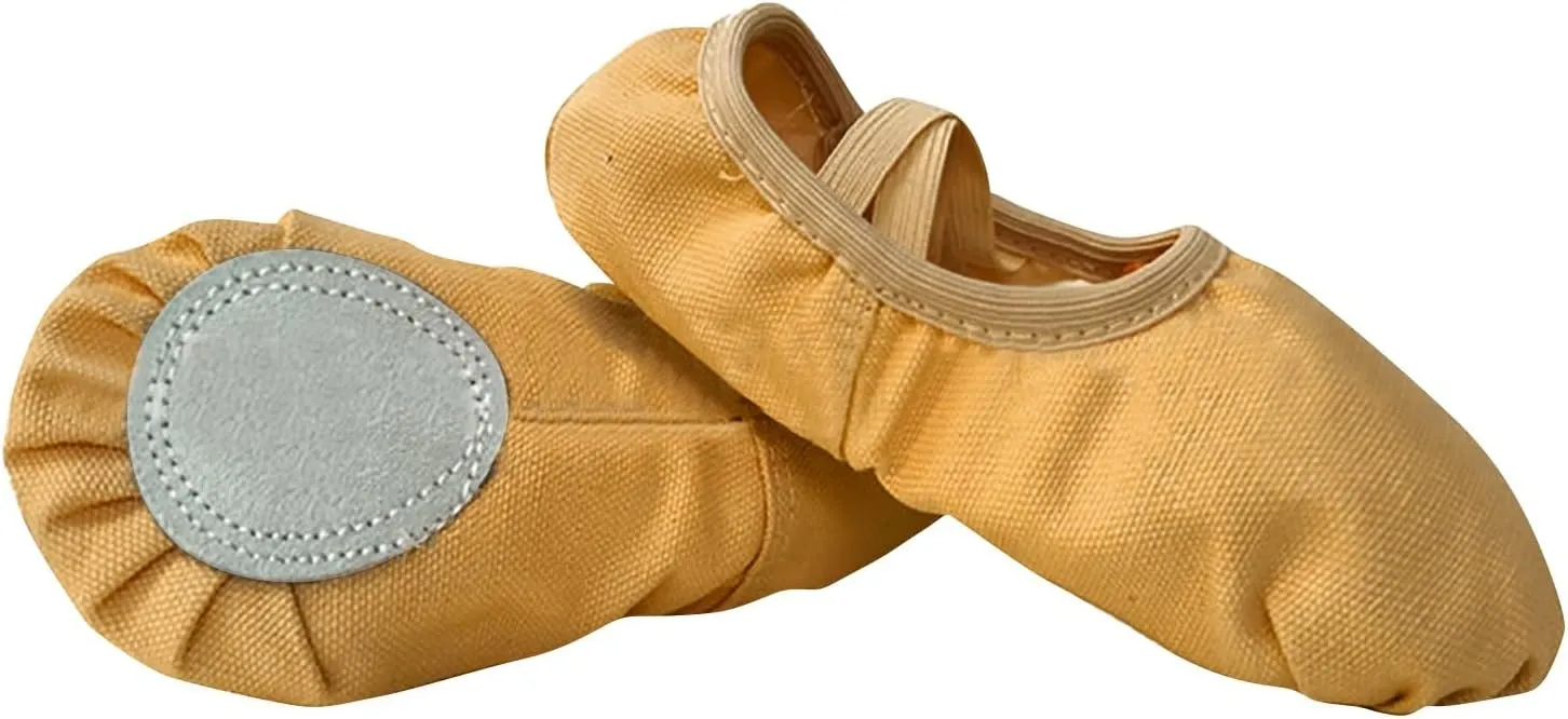 Canvas Shoes Girls Ballet Shoes for Girls Toddler Ballet Slippers Soft Leather Boys Dance Toddler Shoes Girls