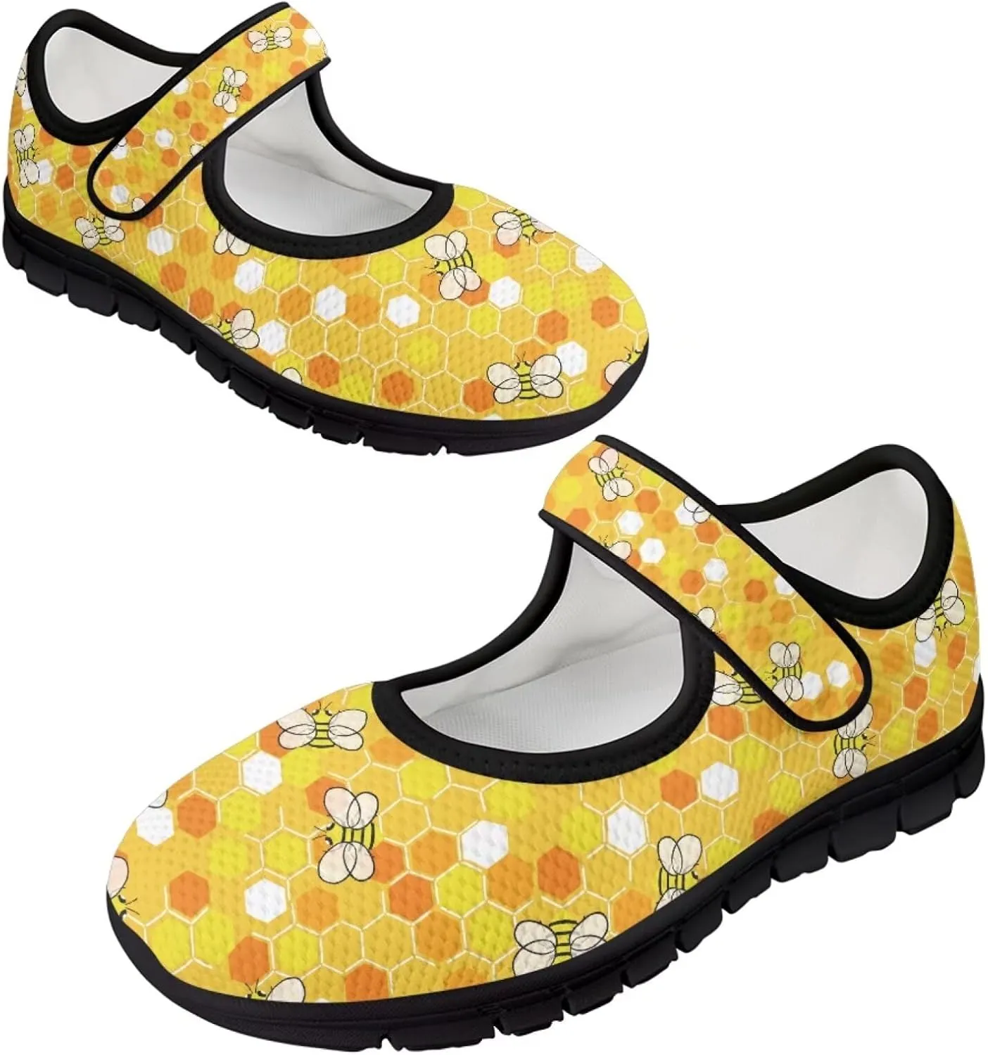 chaqlin Women Flat Shoes Non Slip Sneakers Mary Jane Comfortable Mesh Walking Tennis Shoe Wide Toe Zero Drop Athletic Strap Sneaker