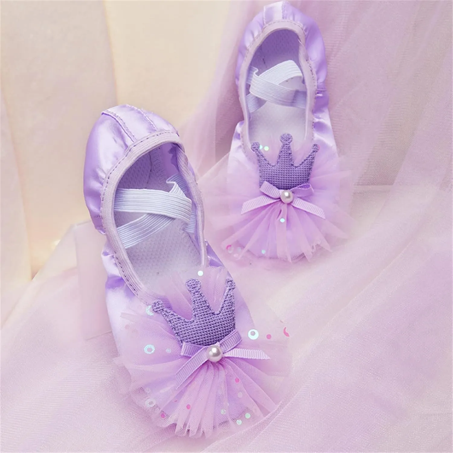 Children Shoes Dance Shoes Warm Dance Ballet Performance Indoor Shoes Yoga Dance Shoes