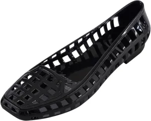 Classic/Slip on Dress Sandals, Squared Toe Flats, Jellies, Jelly Shoes for Women