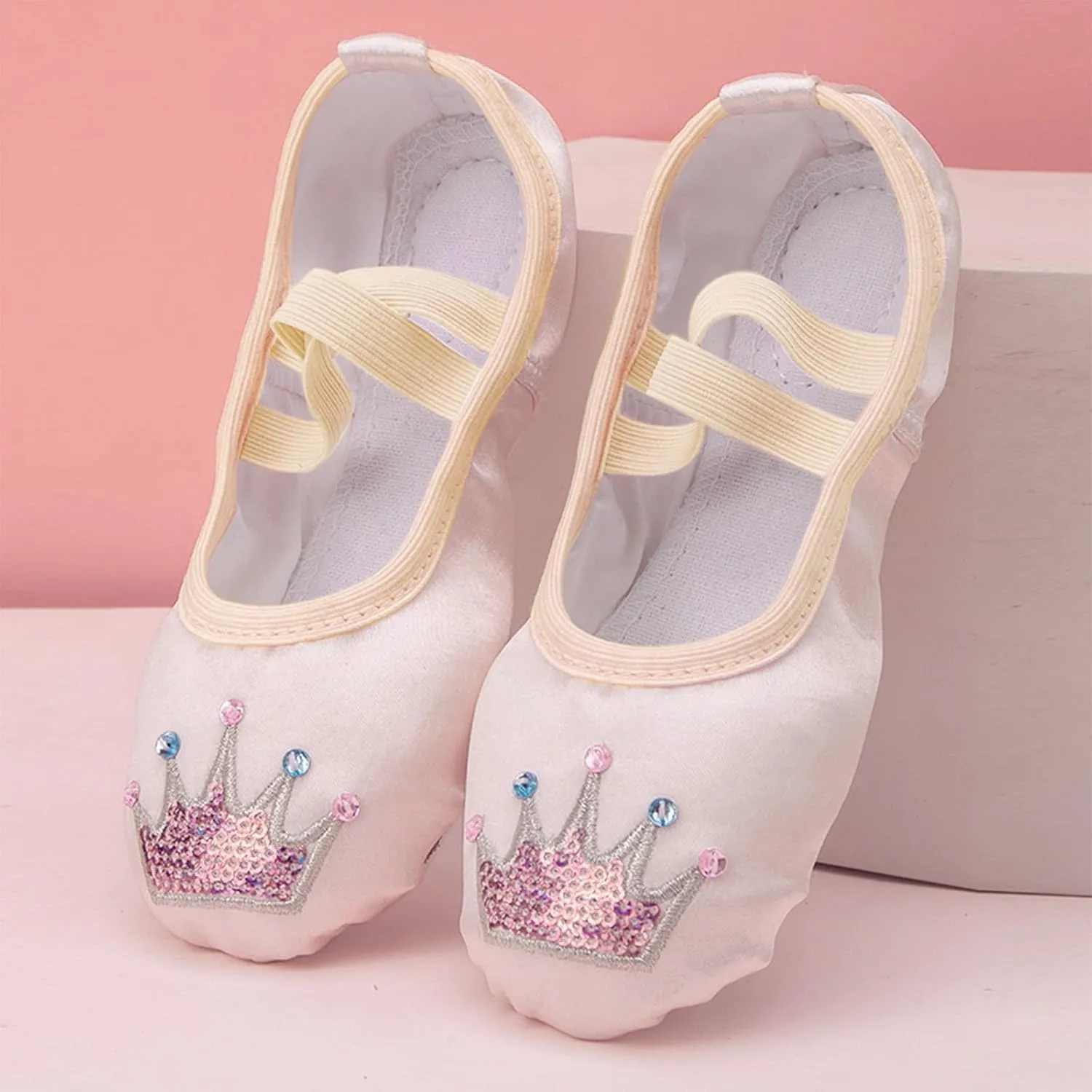 Cute Toddler Shoes for Girls Children Shoes Dance Shoes Warm Dance Ballet Performance Indoor Shoes Yoga Simple Shoe