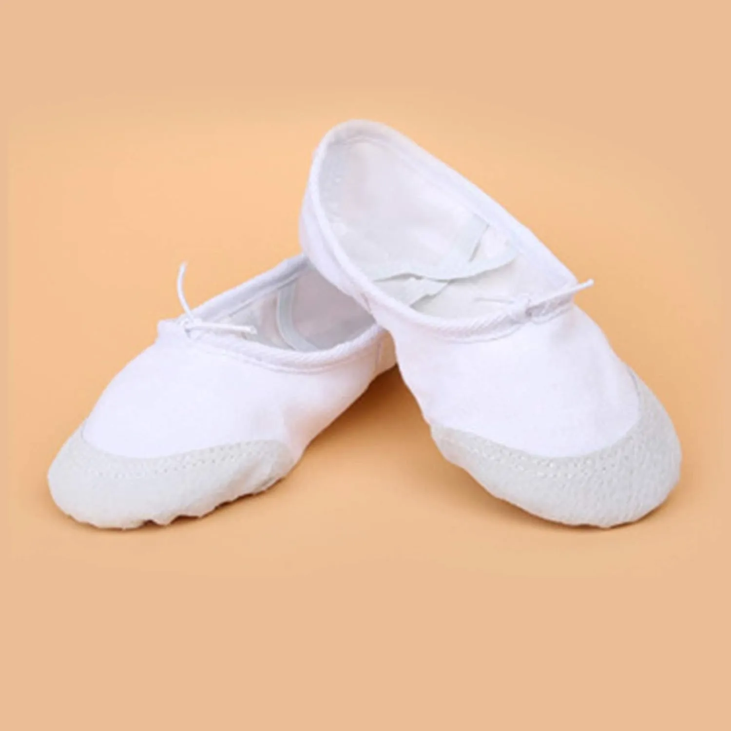 Girls Ballet Shoes Basic Dance Slippers Toddler Kids Simple Drawstring Bowknot Dancing Performance Practice Shoes