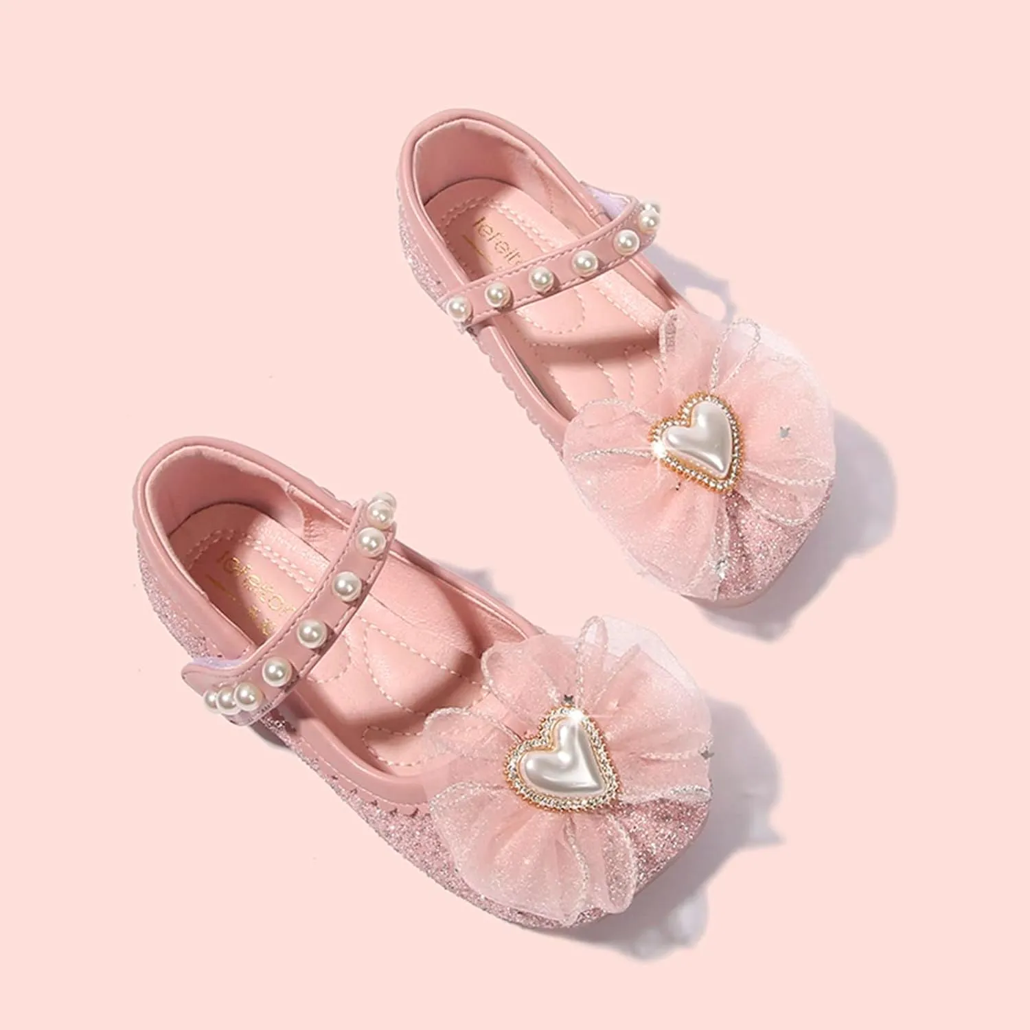 Girls Ballet Shoes Girl Shoes Small Leather Shoes Single Shoes Children Dance Shoes Girls Open-Toe Flat Sandals
