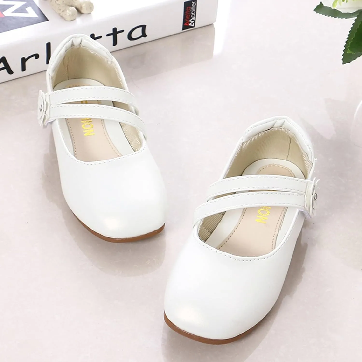 Girls Ballet Shoes Girl Shoes Small Leather Shoes Single Shoes Children Dance Shoes Girls Toddler First Walking Shoes