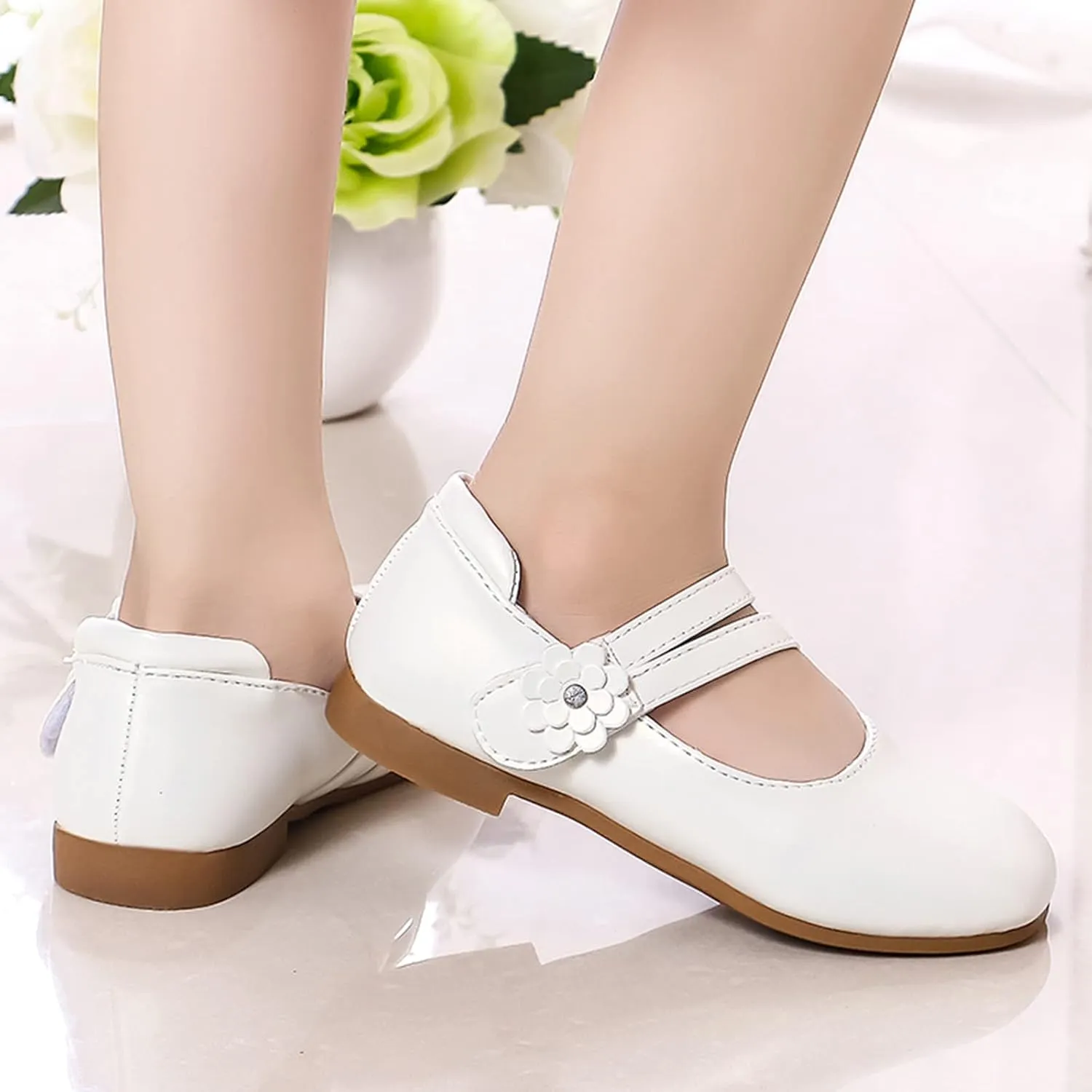 Girls Ballet Shoes Girl Shoes Small Leather Shoes Single Shoes Children Dance Shoes Girls Toddler First Walking Shoes