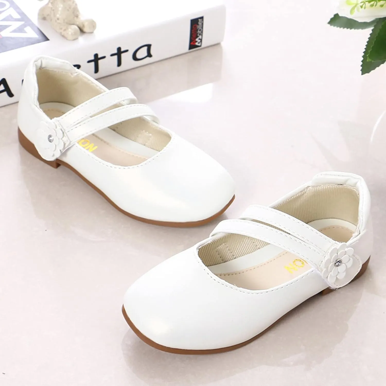 Girls Ballet Shoes Girl Shoes Small Leather Shoes Single Shoes Children Dance Shoes Girls Toddler First Walking Shoes