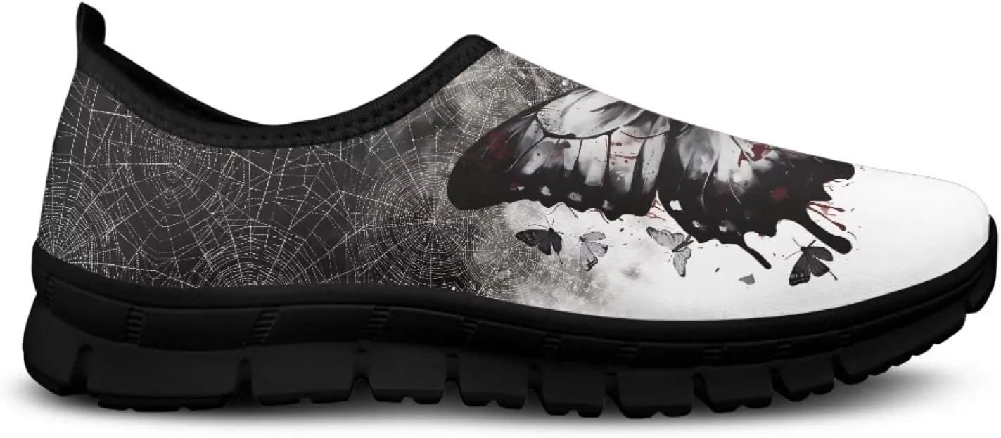 Hummingbird Work Shoes for Women Walking Loafer Flat Wide Toe Running Athletic Hiking Sneakers