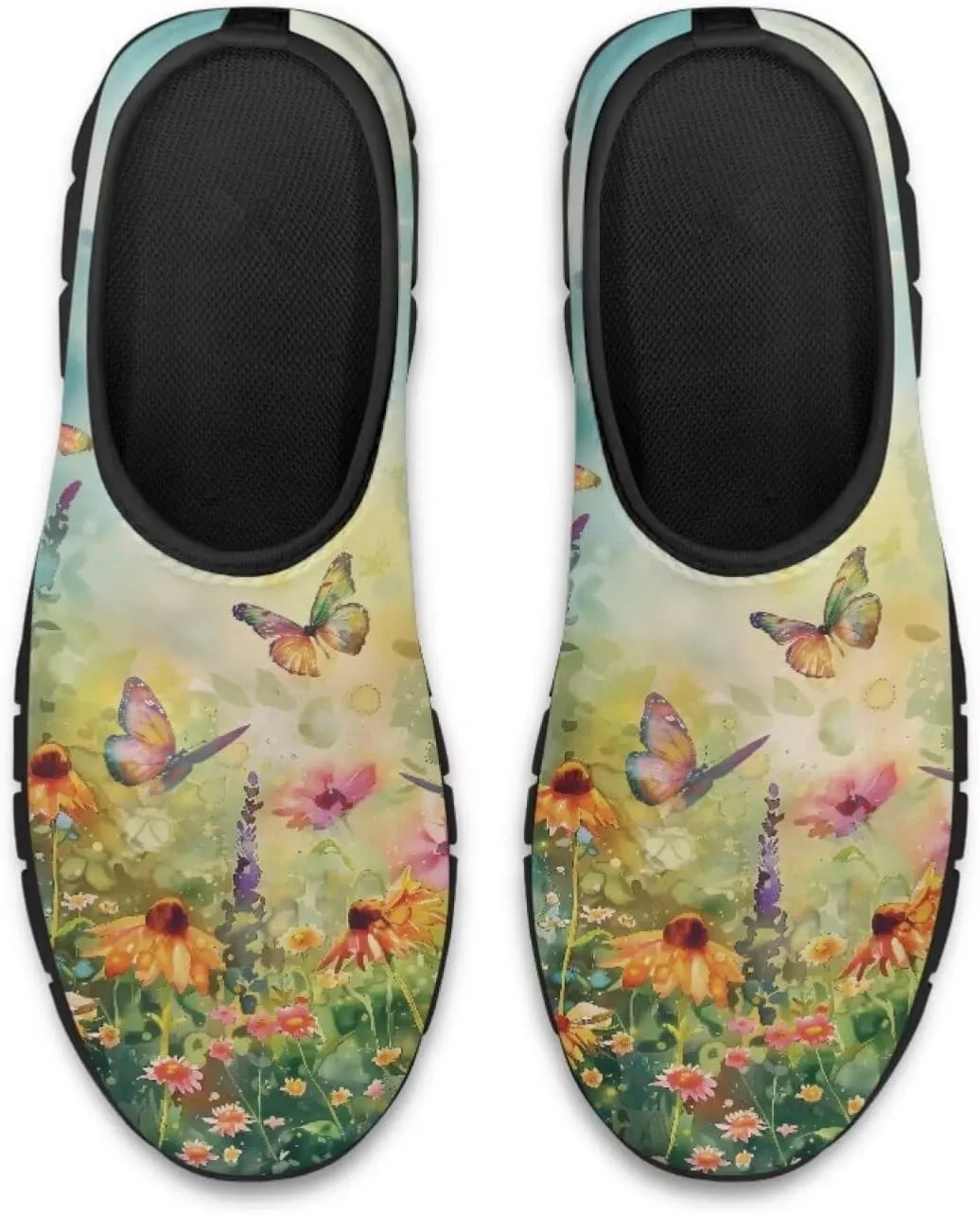 Hummingbird Work Shoes for Women Walking Loafer Flat Wide Toe Running Athletic Hiking Sneakers