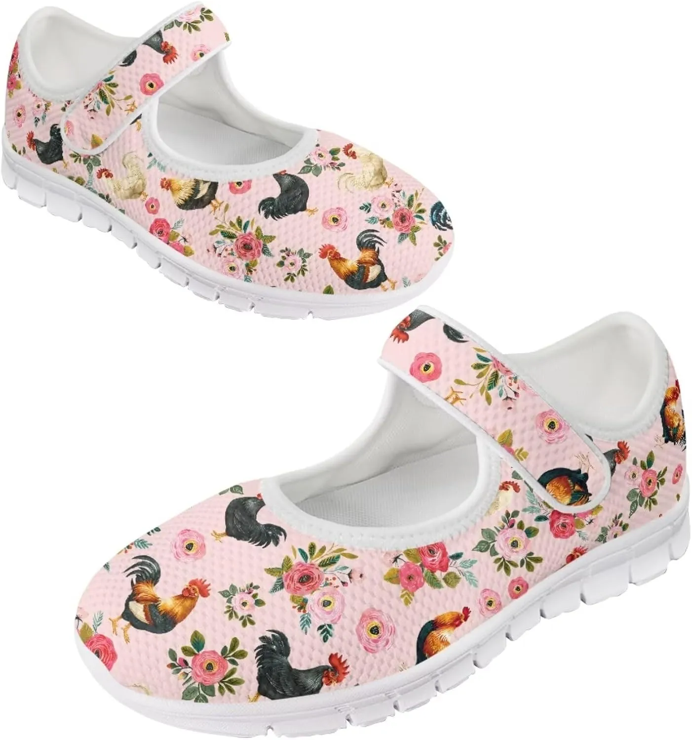 JoyLamoria Sloth Travel Mary Jane Low Top Party Sneakers Womens Adjustable Walking Shoes Indoor Outdoor Home Slippers