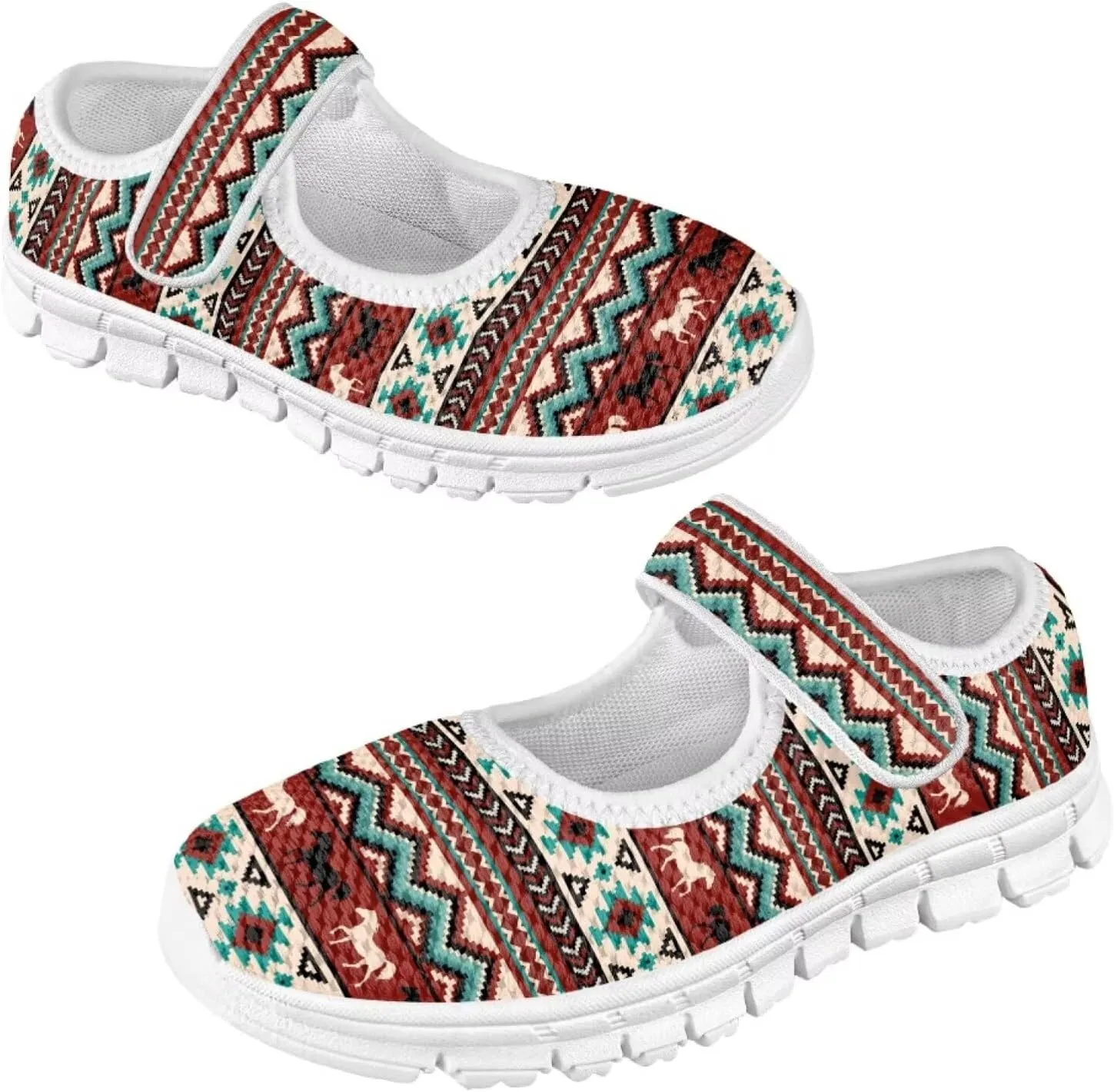 JoyLamoria White Cow Print Toddler Girls Mary Jane Shoes Girls Cute Ballet Dress Shoes School Uniform Flats Sneakers for Kids