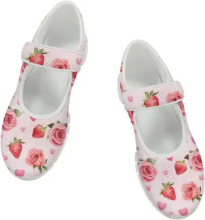 JoyLamoria Womens Comfort Flats Cute Mary Jane Shoes Colorful Dachshund Printed Walking Shoes Ultra Light Wide Fashion Sneakers