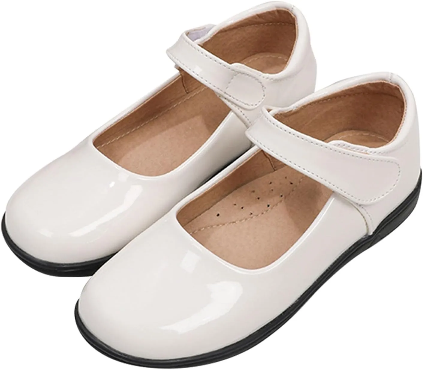 Mary Jane Flat for Toddler Baby Girls Glittery Dress Princess Ballet Shoes Casual Slip on Girls Glitter Sandals