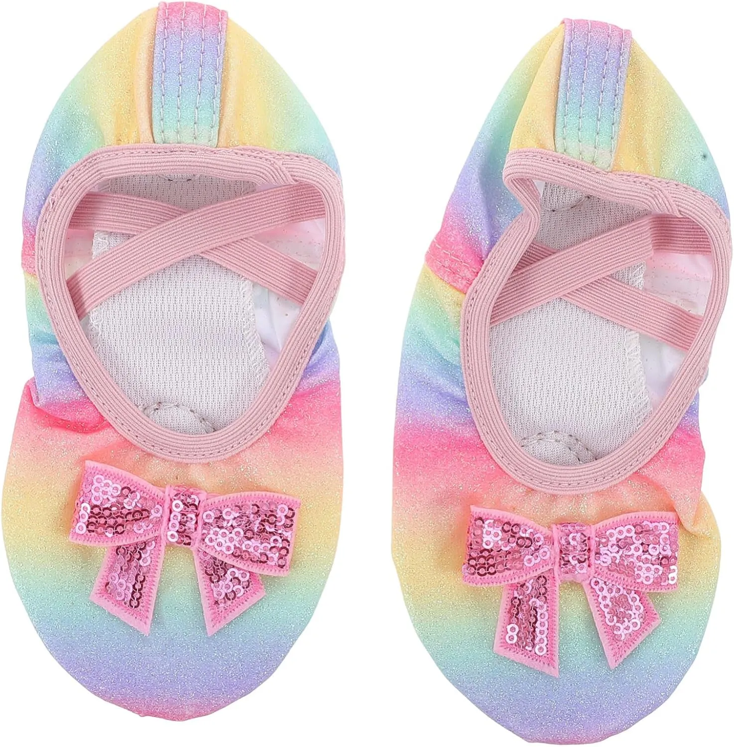 Mikikit Dance Shoes Ballet Shoes for Dress Shoes Ballet Slippers Tap Shoes Footwear Dance Shoes Shoes Fabric