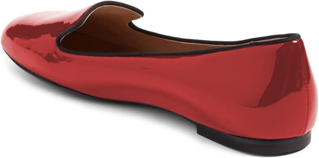 Milooey shoes Women's Comfortable Flat Loafers Comfortable Cute Round Toe Slip On Pumps Casual Flats Dress Shoes Size 4-16 US