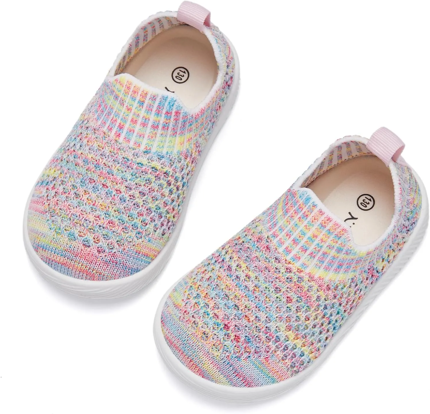 MORENDL Baby Shoes Toddler Walking Sock Shoes Non-Slip Breathable Boys & Girls Sneakers Infant Tennis Shoes