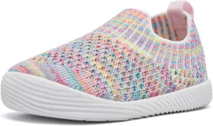 MORENDL Baby Shoes Toddler Walking Sock Shoes Non-Slip Breathable Boys & Girls Sneakers Infant Tennis Shoes