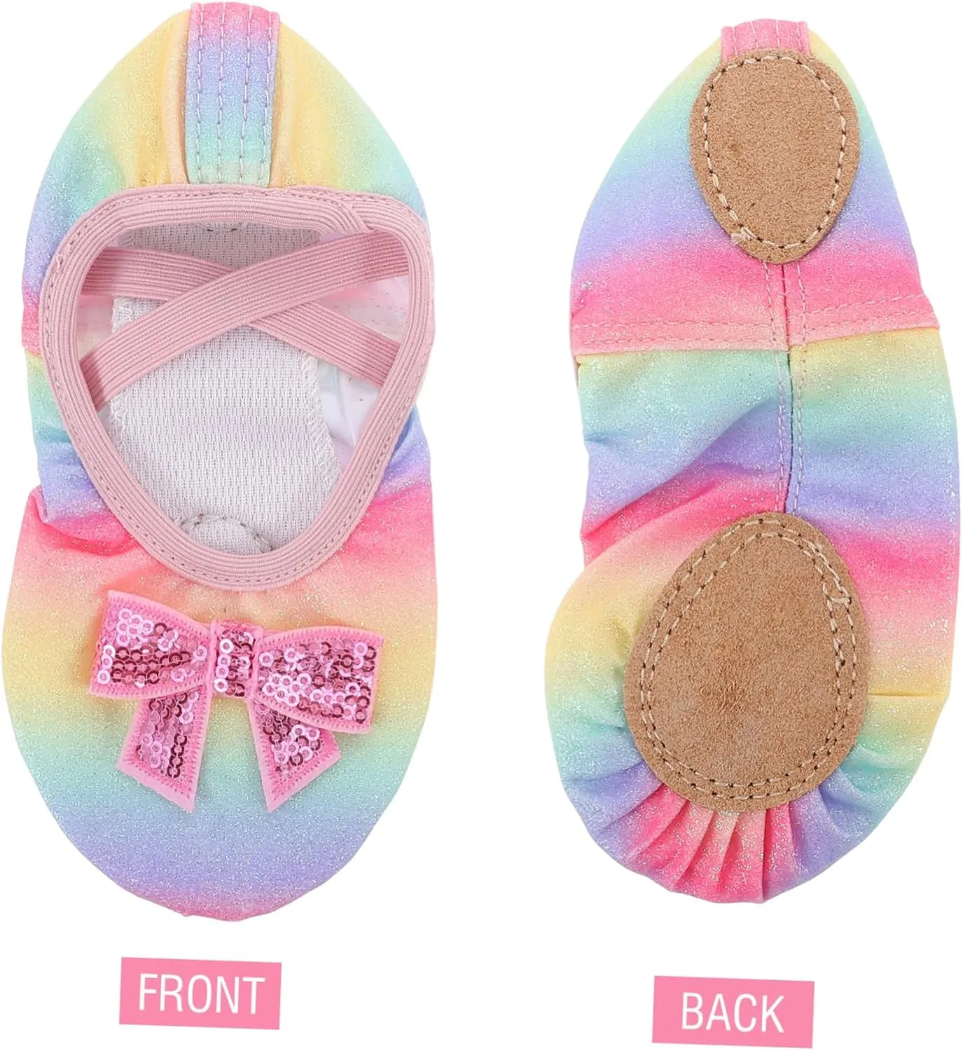 POPETPOP Dance Shoes Ballet Shoes for Ballet Shoes Dress Shoes Girl Tap Shoes for Girl Ballet Shoes Tap Shoes for