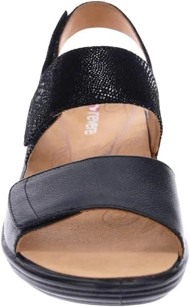 Revere Como Womens Sandals with Back Strap - Premium Leather, Adjustable Fit, Orthotic-Friendly, Shock-Absorbing - Stylish & Comfortable for Travel & Daily Wear
