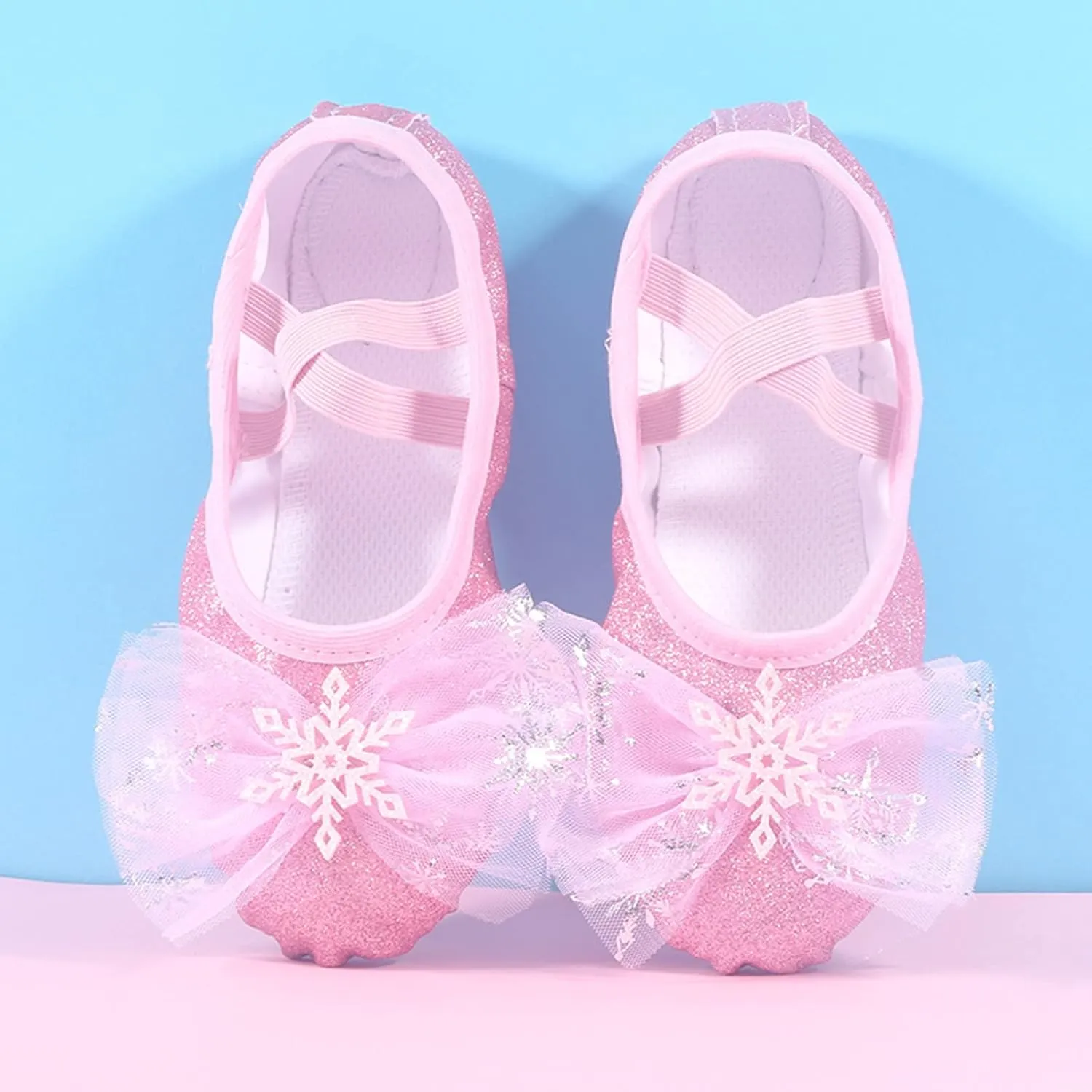 Shoes for Girls Children Shoes Dance Shoes Warm Dance Ballet Performance Indoor Shoes Yoga Toddler Tennis Show