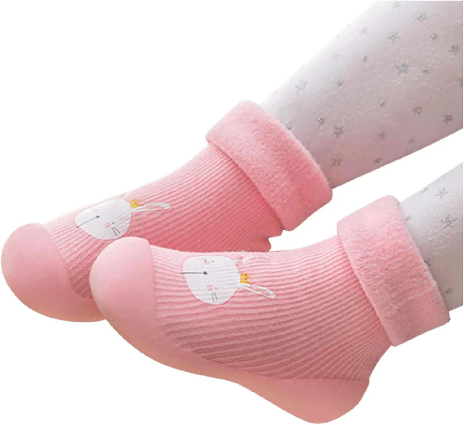 Shoes for Kids,Slipper Knit Solid Shoes Rubber Boys Toddler Warm Stocking Girls Socks Kids Sole Shoes Boys Shoes