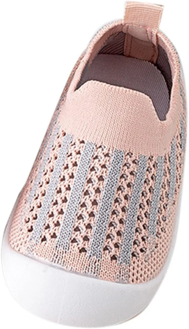 Sock Shoes Toddler Infant Shoes Mesh Slip On Socks Shoes Soft Sole Non Slip Wear Out Toddler Floor Black Shoes B