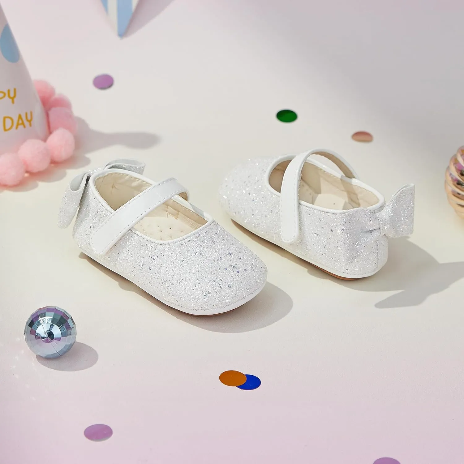 Soft Sole Baby Shoes - Infant Baby Walking Shoes Moccasins Rubber Sole Crib Shoes