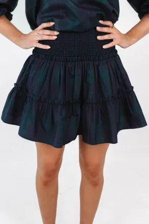 The Katrina Skort - Green Plaid