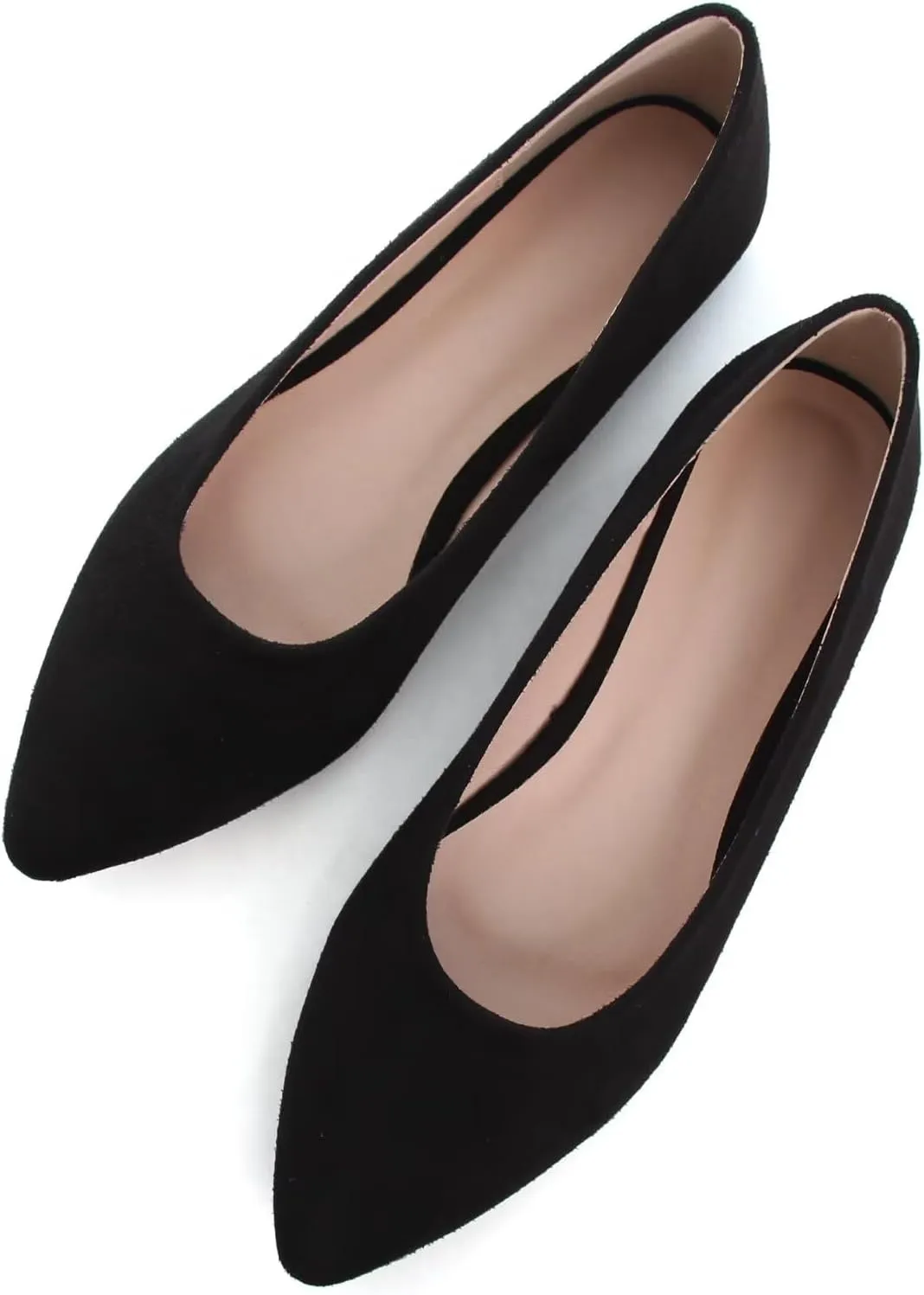 TN TANGNEST Womens Ballet Flats Pointed Toe Flat Shoes Cute Slip On Loafers Comfortable Dress Shoes