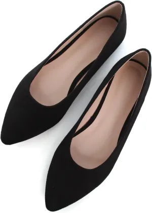 TN TANGNEST Womens Ballet Flats Pointed Toe Flat Shoes Cute Slip On Loafers Comfortable Dress Shoes
