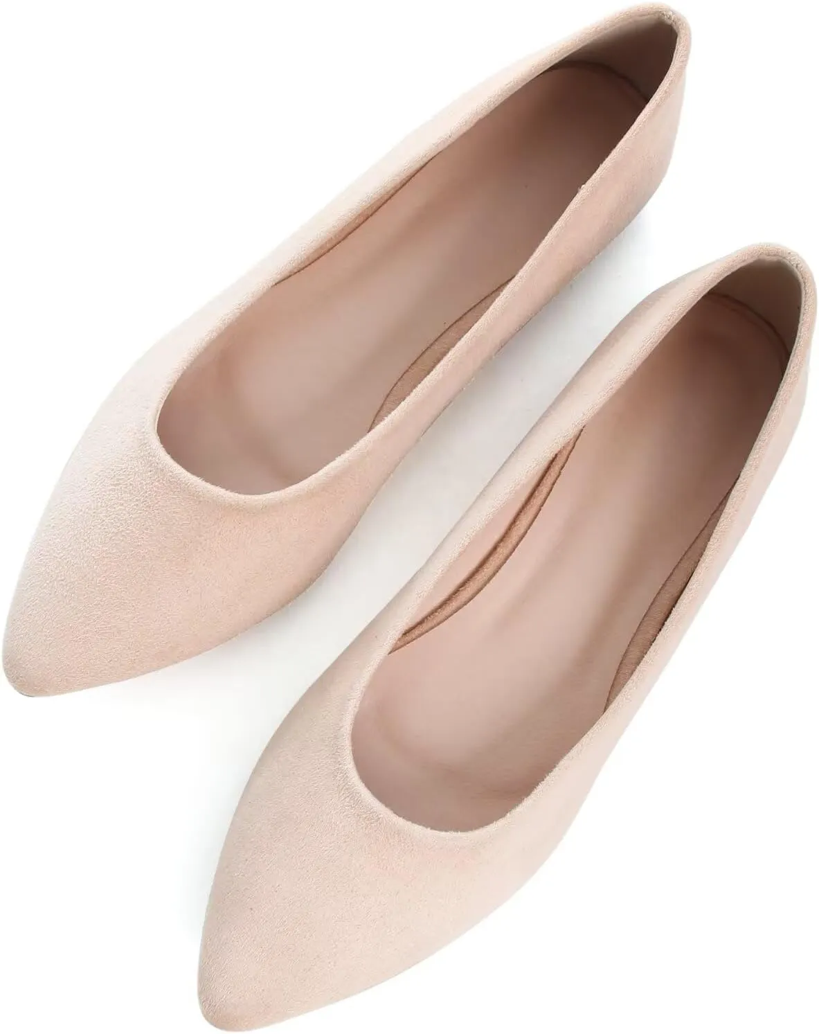 TN TANGNEST Womens Ballet Flats Pointed Toe Flat Shoes Cute Slip On Loafers Comfortable Dress Shoes