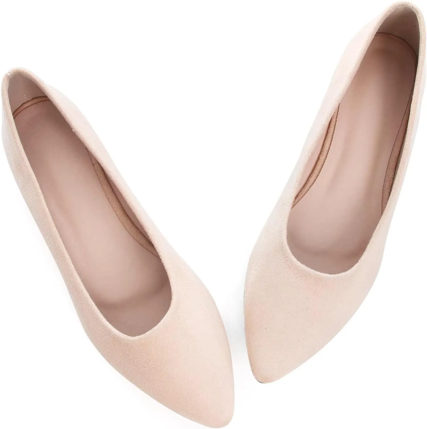 TN TANGNEST Womens Ballet Flats Pointed Toe Flat Shoes Cute Slip On Loafers Comfortable Dress Shoes