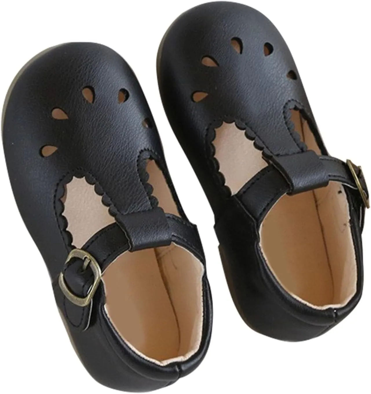 Toddler Little Girl Mary Jane Dress Shoes Ballet Flats Flower Girl Shoes School Oxford Flats for Girl Party Shoes