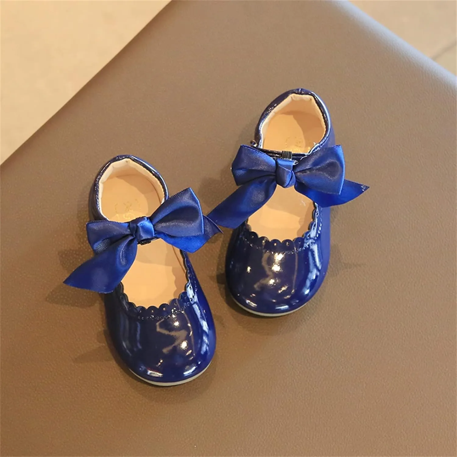 Toddler Mary Jane Shoes Baby Girls Cute Ballerina Ballet Flats Flower Girl Dress Shoes Wedding Party Toddler Mary Jane