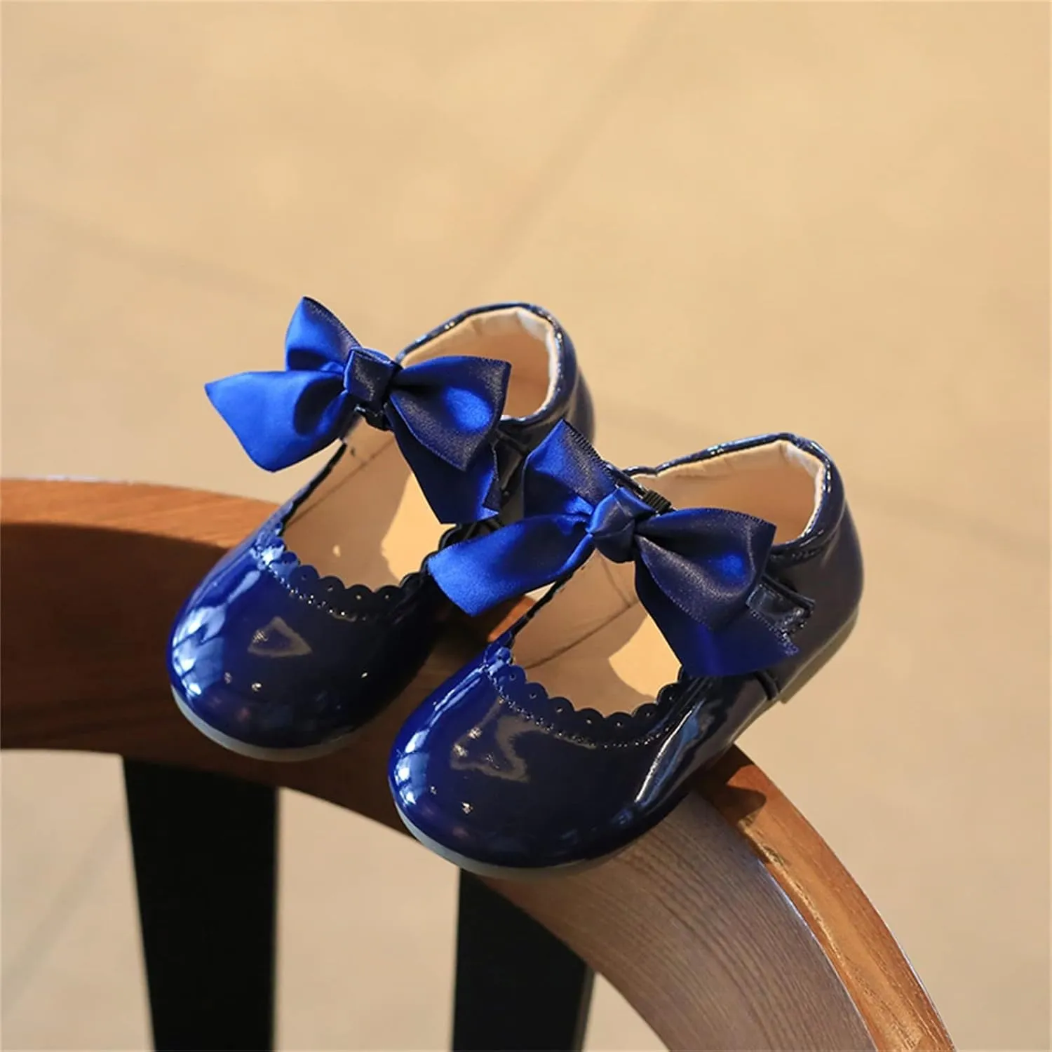 Toddler Mary Jane Shoes Baby Girls Cute Ballerina Ballet Flats Flower Girl Dress Shoes Wedding Party Toddler Mary Jane